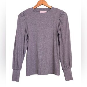 Philosophy Puff shoulder Crewneck Ribbed Long Sleeve Extra Small XS